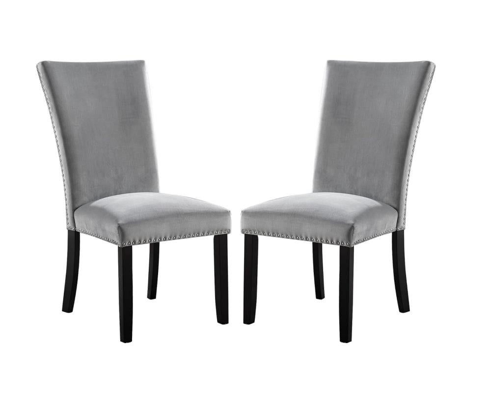 Set of 2 Upholstered Dining Side Chairs