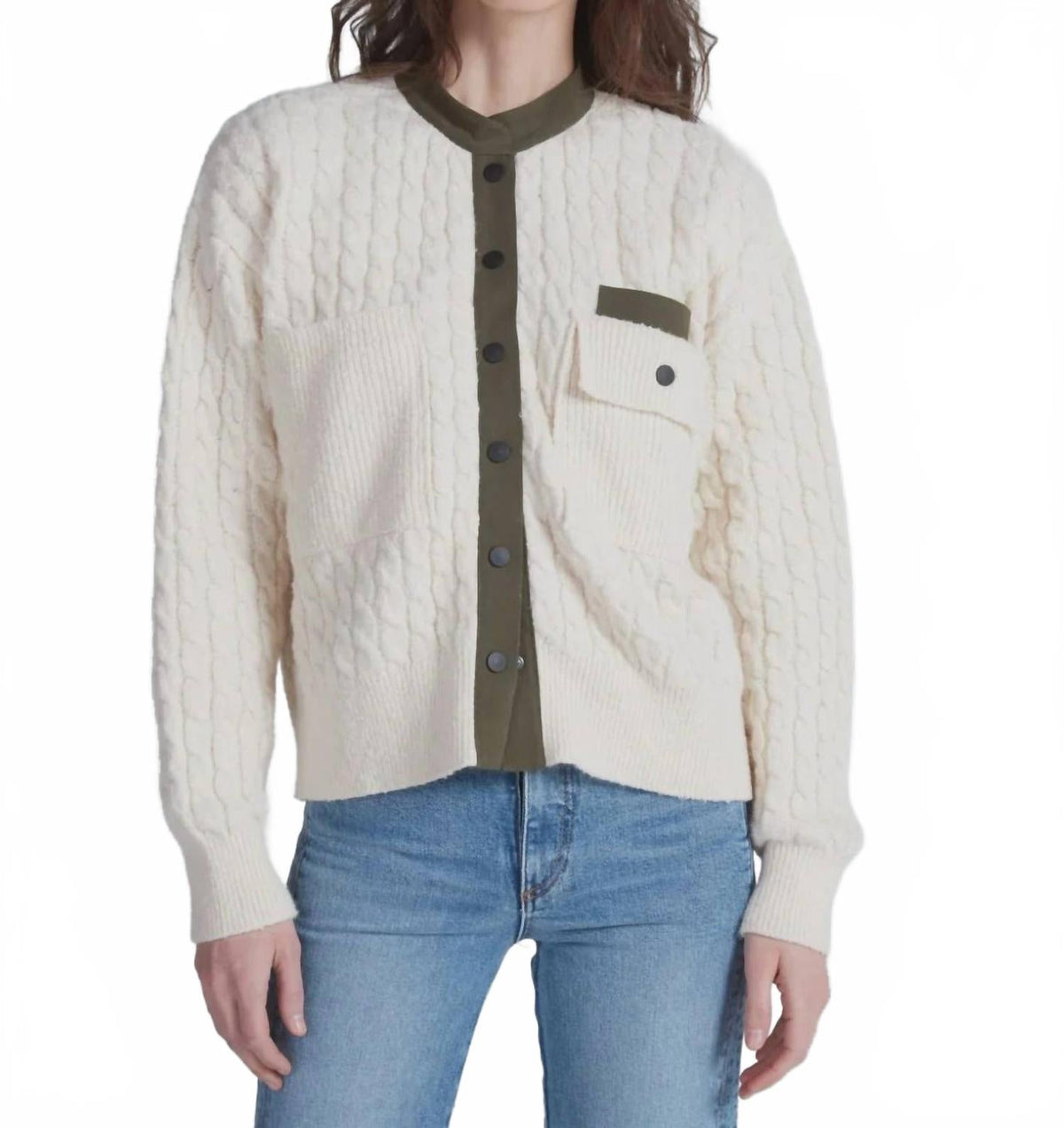 Greenwich Cardigan In Narutal Safari