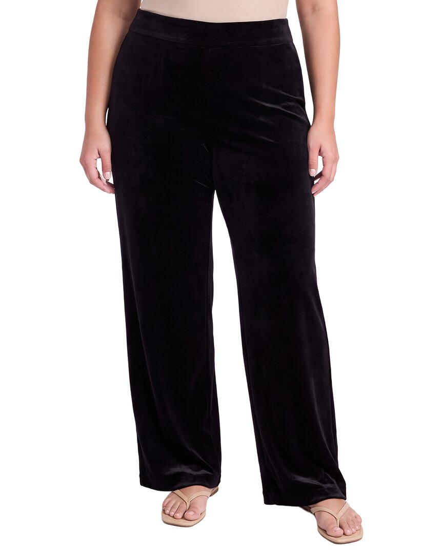 Anne Klein Plus High Rise Wide Leg Pant