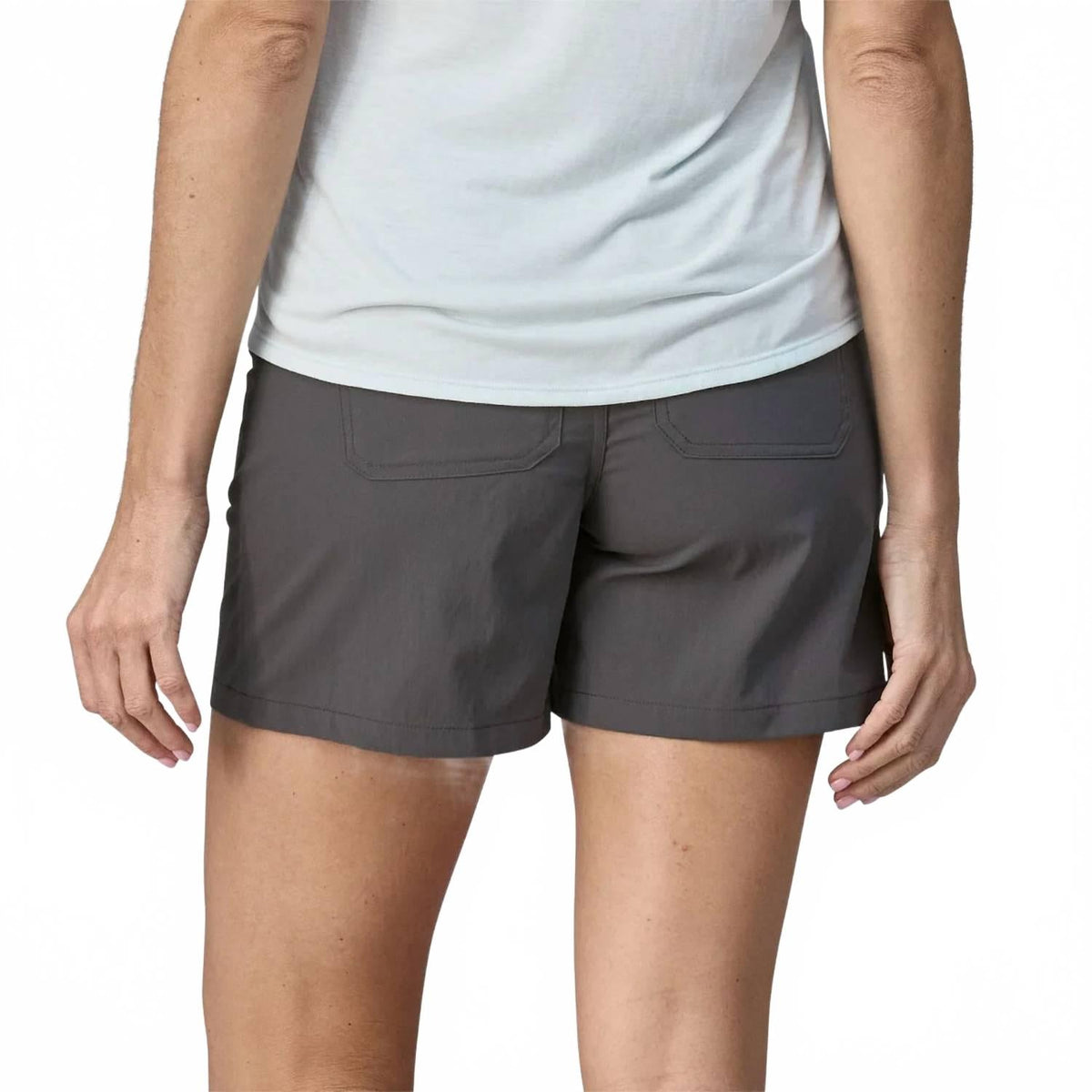 Women’s Quandary Hiking Shorts In Forge Grey