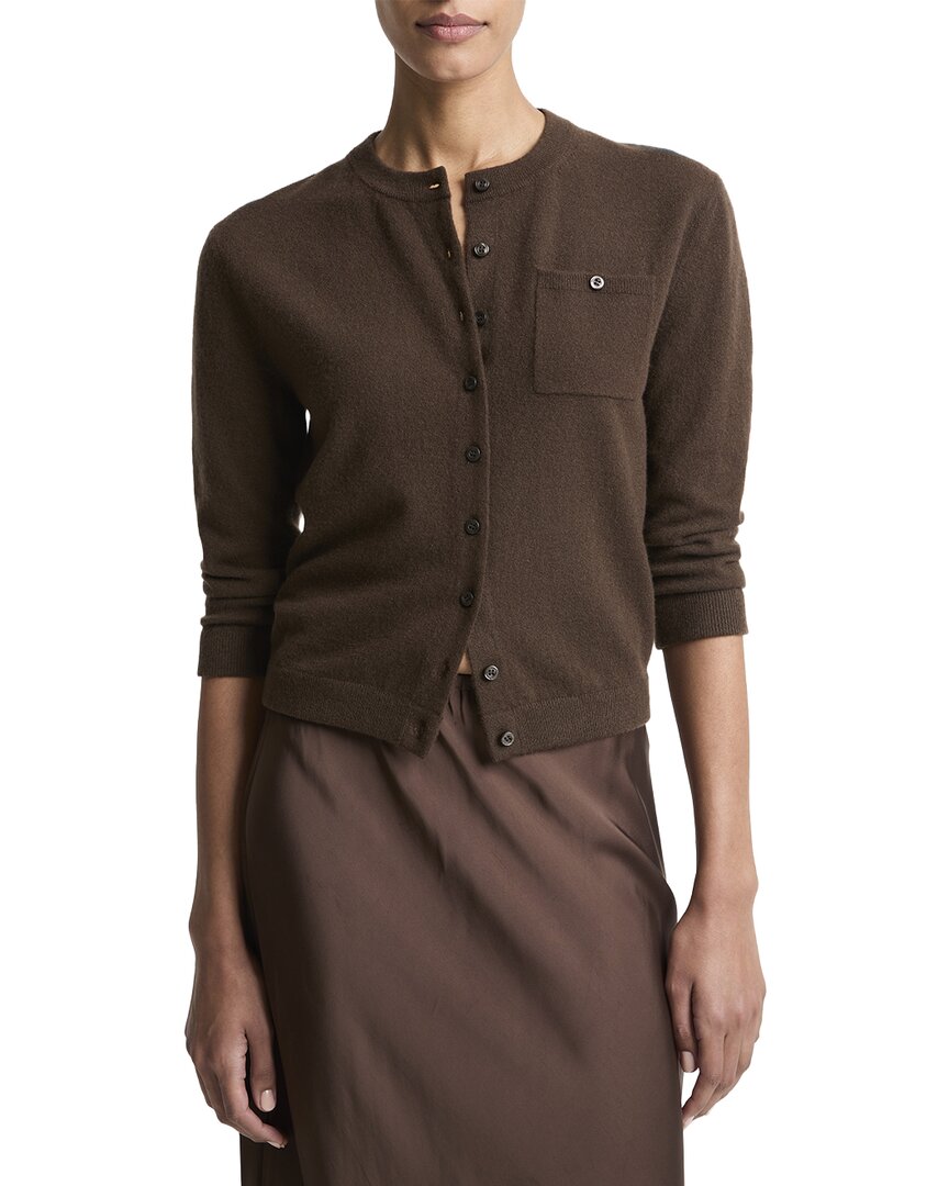 Vince Pocket Wool & Cashmere-Blend Cardigan