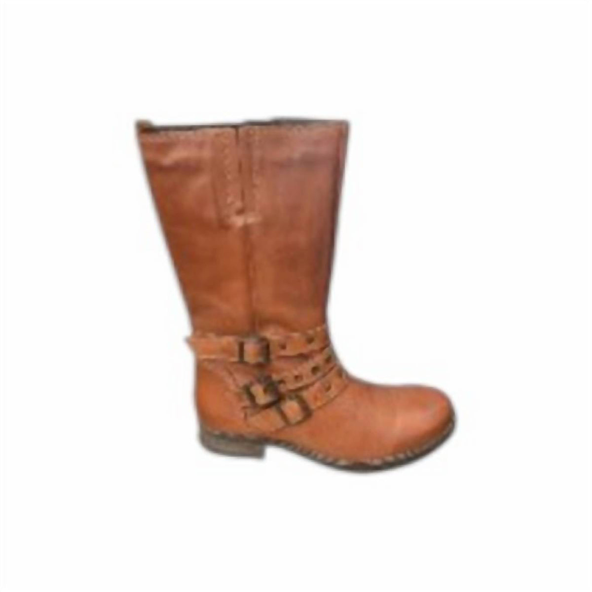 Women's Sienna Knee High Moto Boots In Tan