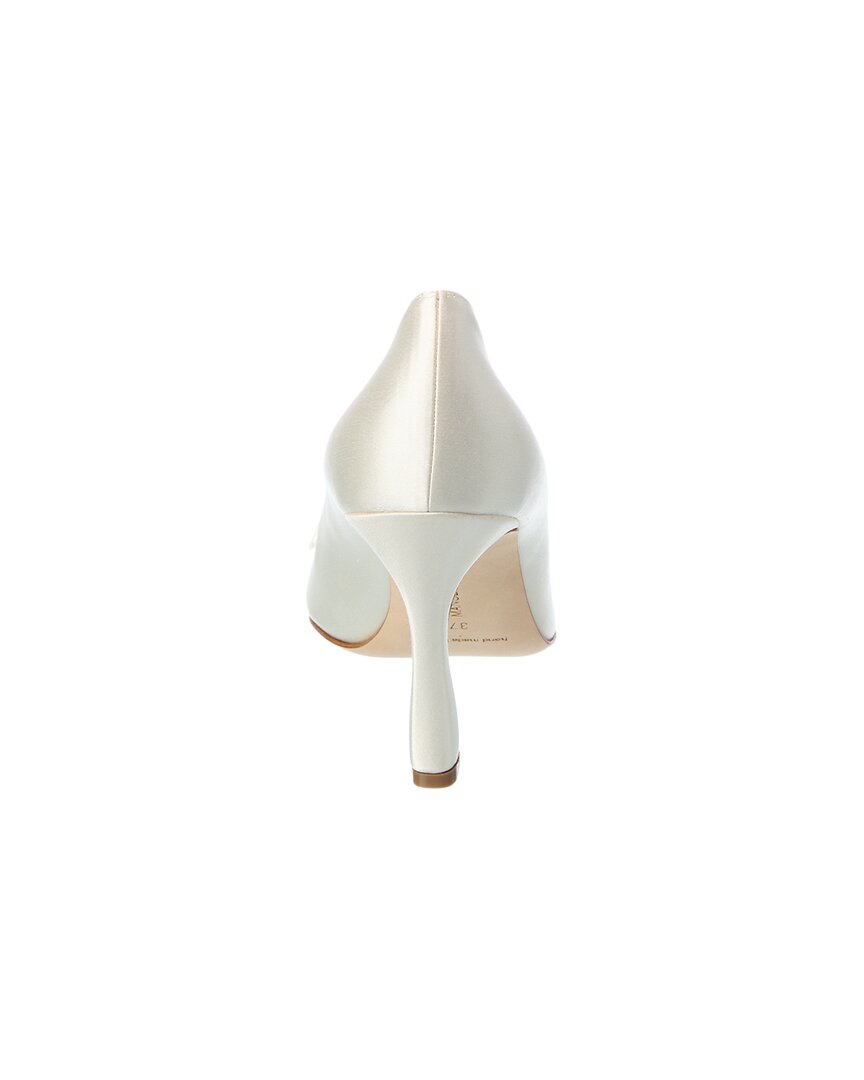 Manolo Blahnik Apius 90 Satin Pump