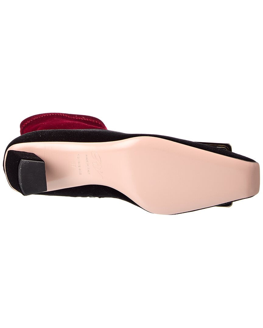 Roger Vivier Velvet Boot