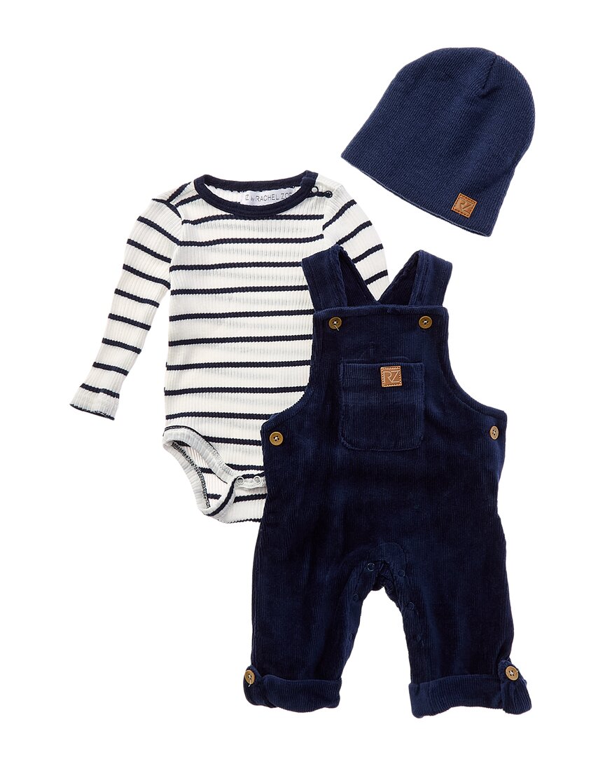 Rachel Zoe 3pc Corduroy Overall Set