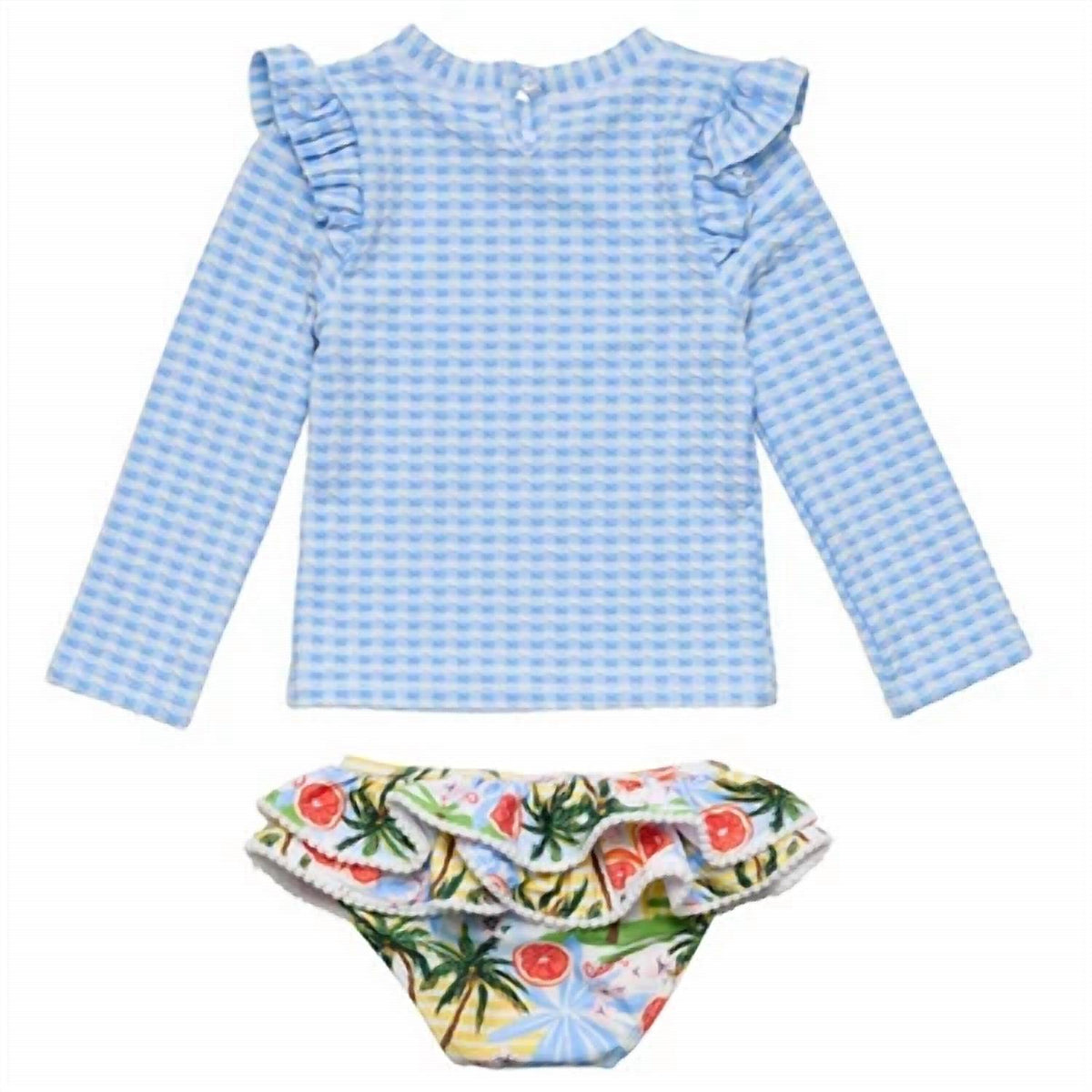 Girls' Ciao Paradiso Ruffle Set In Blue