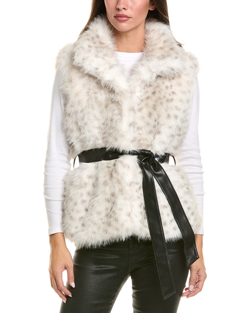 La Fiorentina Plush Spotted Short Vest