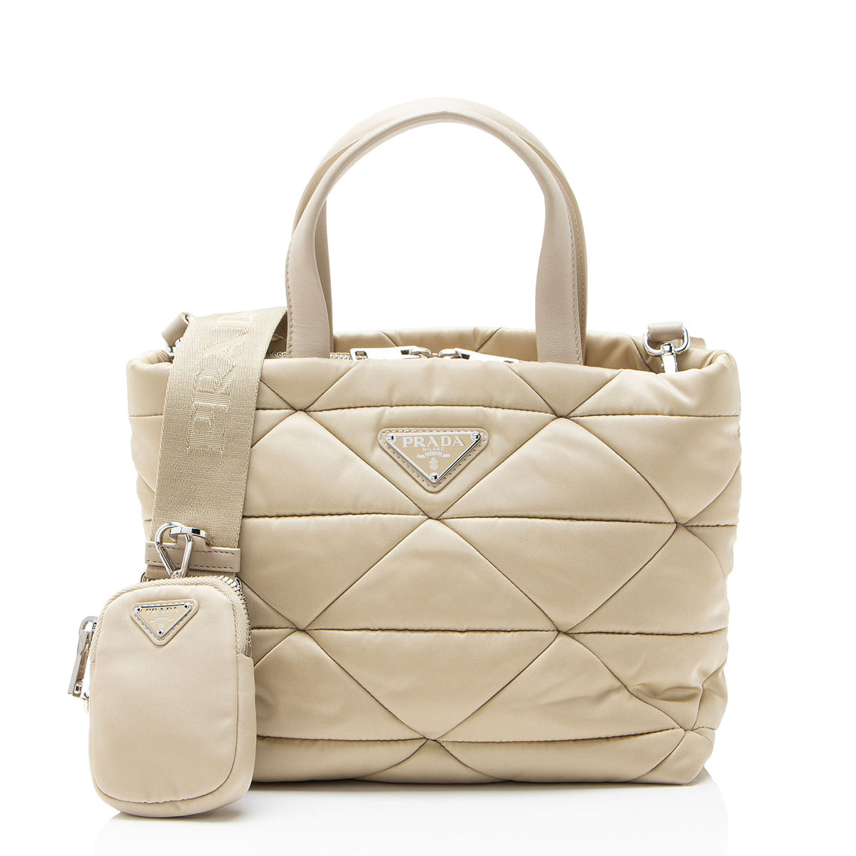 Prada Padded Re-Nylon Small Tote