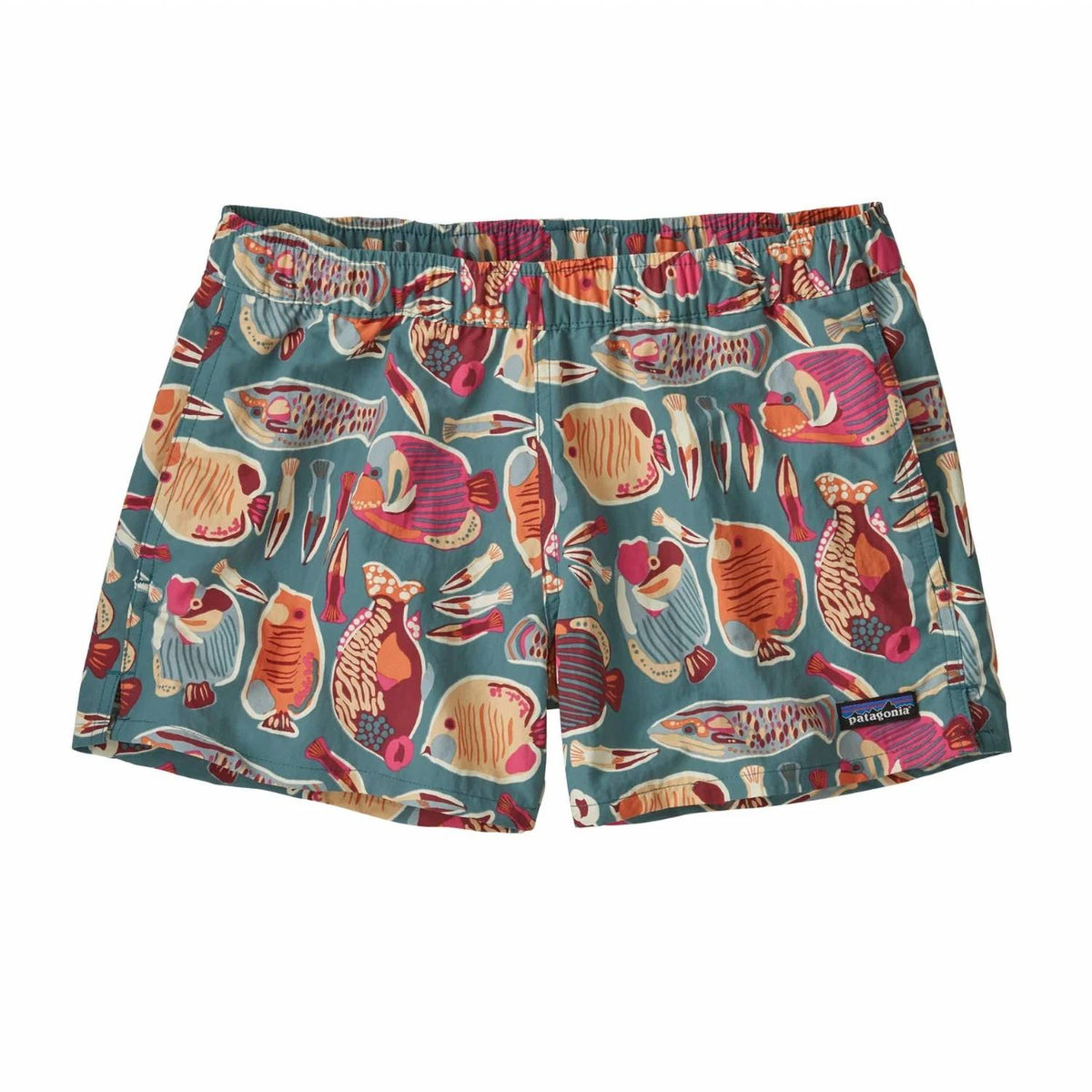 Barely Baggies Shorts In Wrasse: Wetland Blue