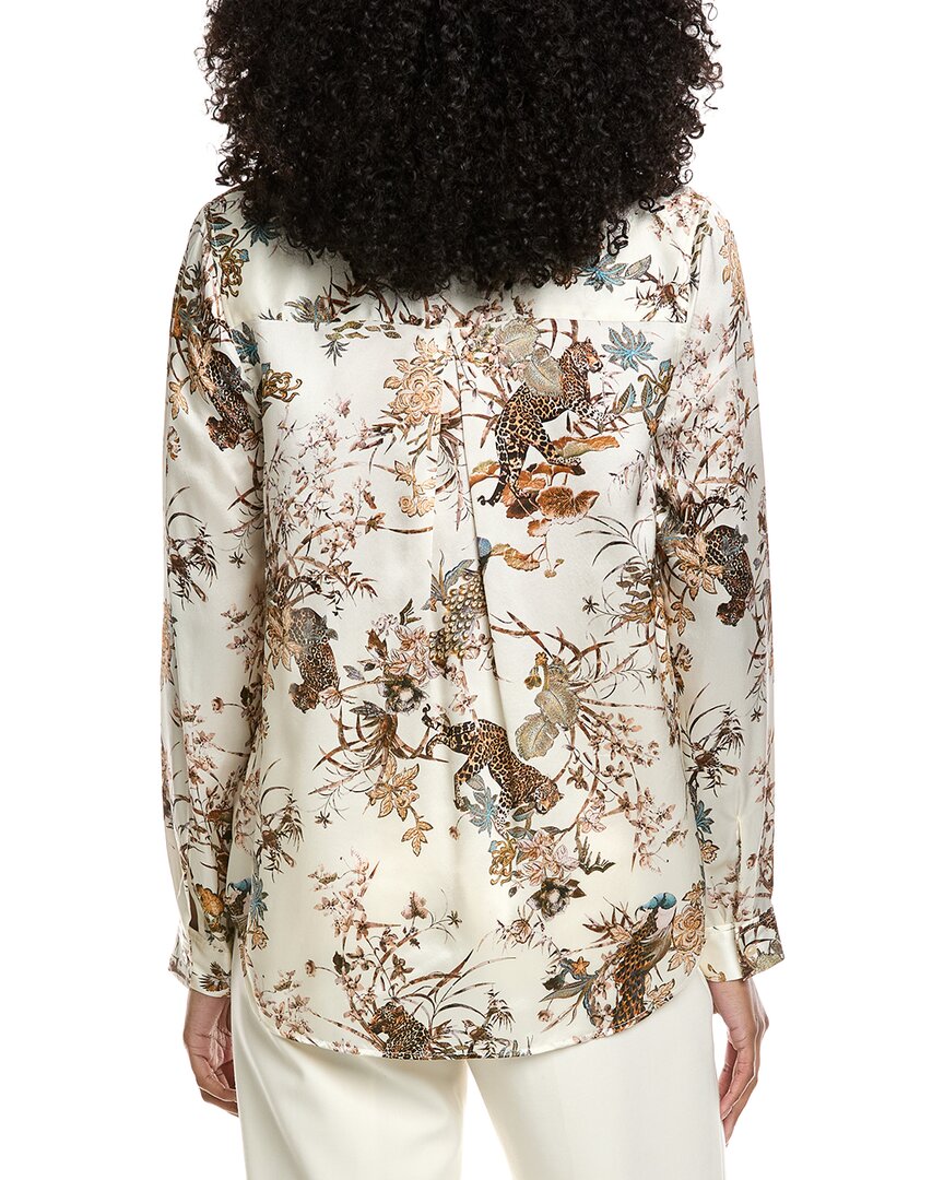 L'AGENCE Tyler Silk Blouse