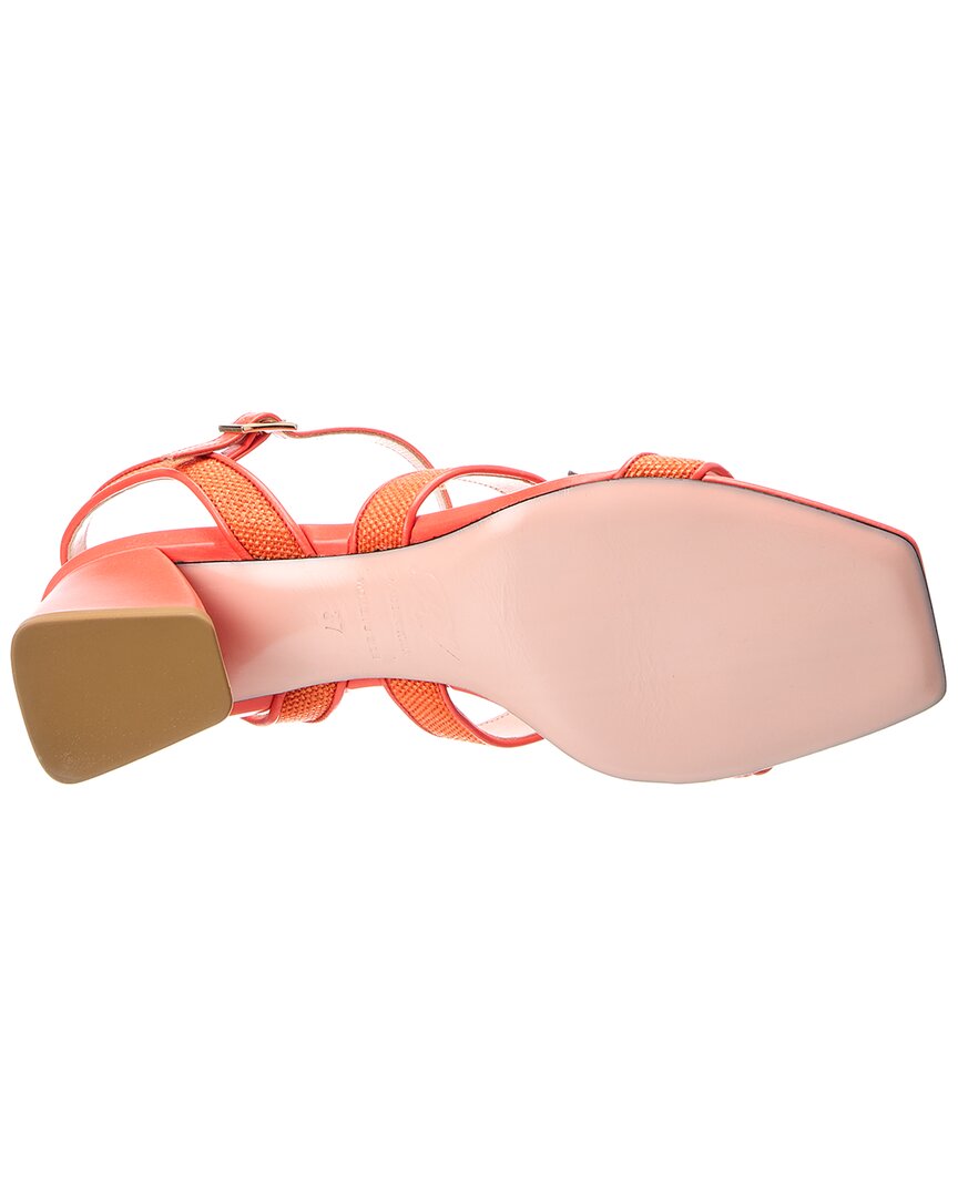 Roger Vivier Canvas & Leather Sandal