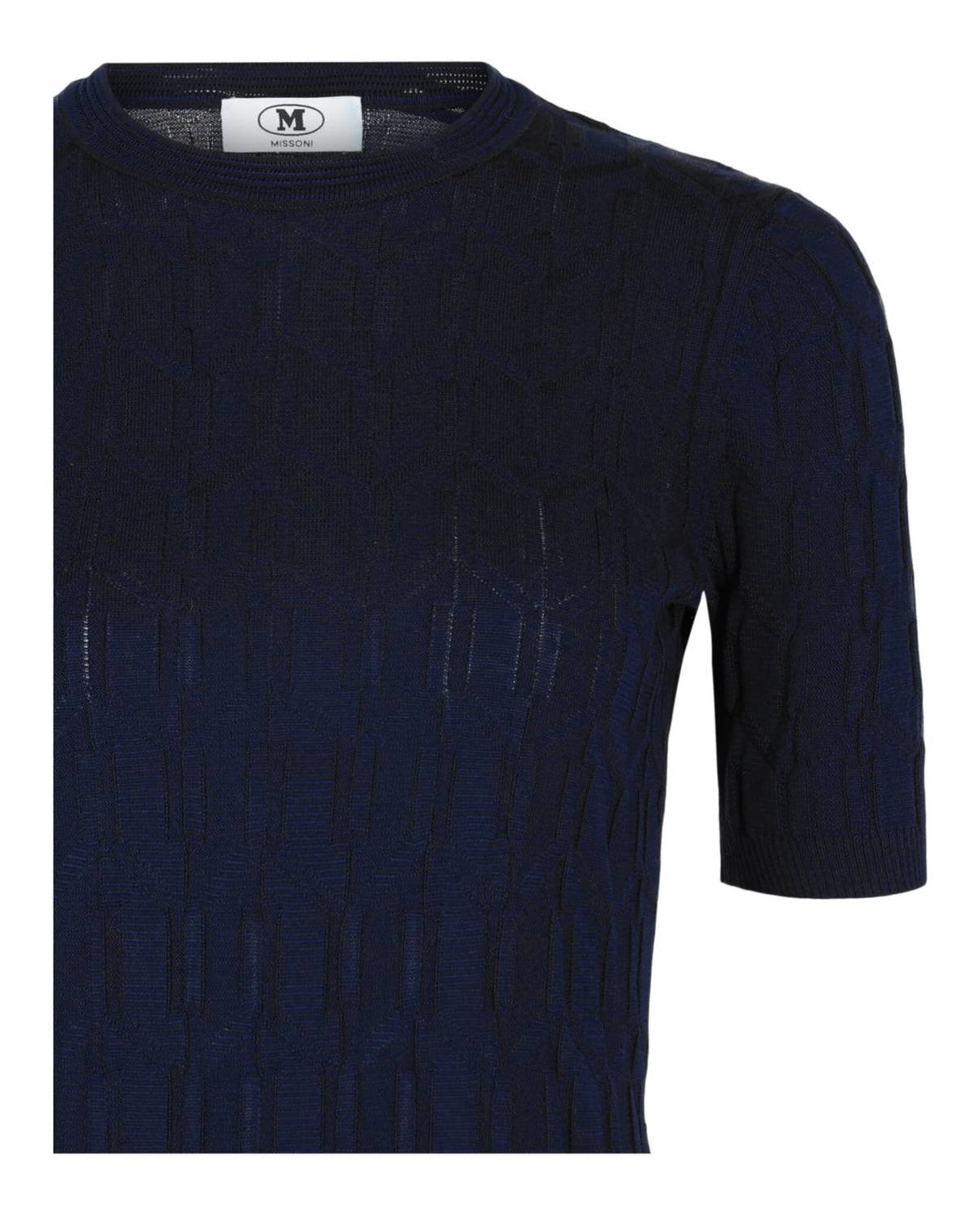 Women's Cable-Knit Pattern Sweater In Navy