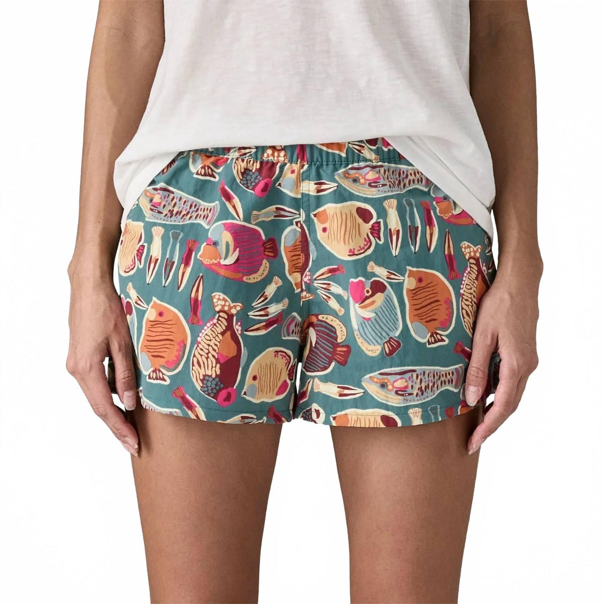Barely Baggies Shorts In Wrasse: Wetland Blue