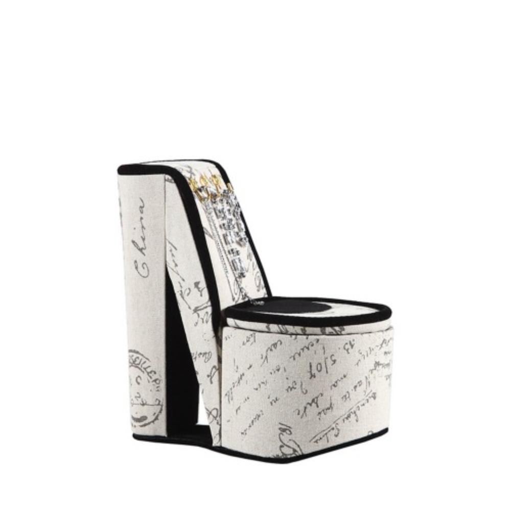 Novelty Shoe Jewelry Case with Concealed Compartment