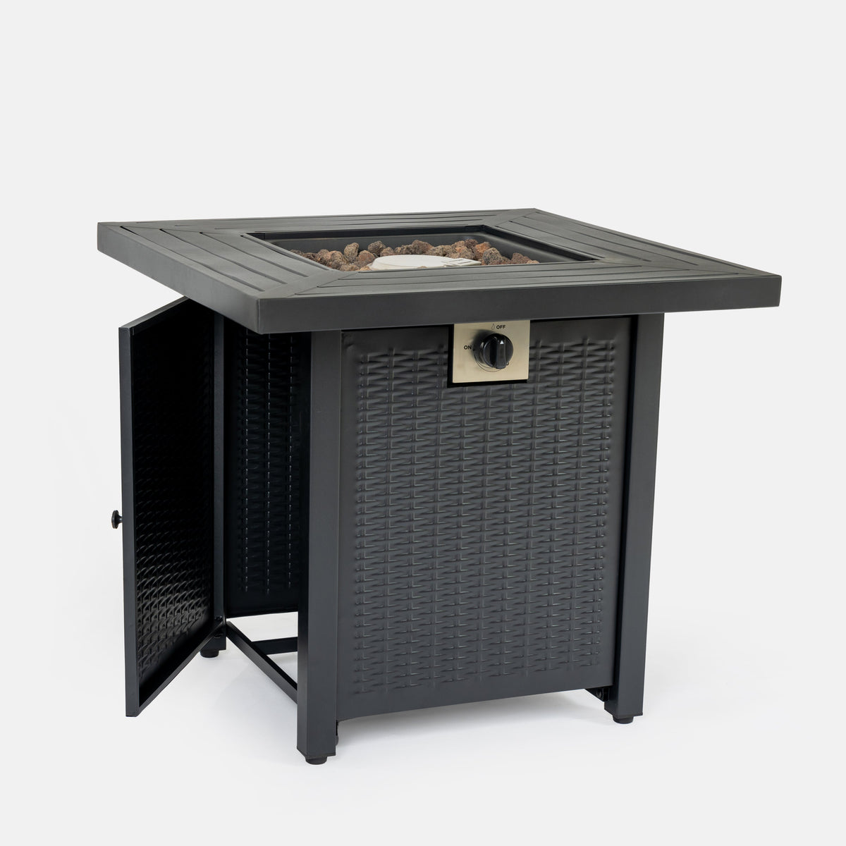 Multifunctional Outdoor Fire Pit Dining Table