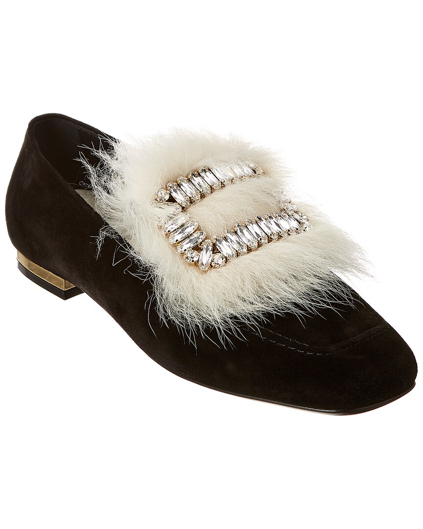 Roger Vivier Suede Loafer