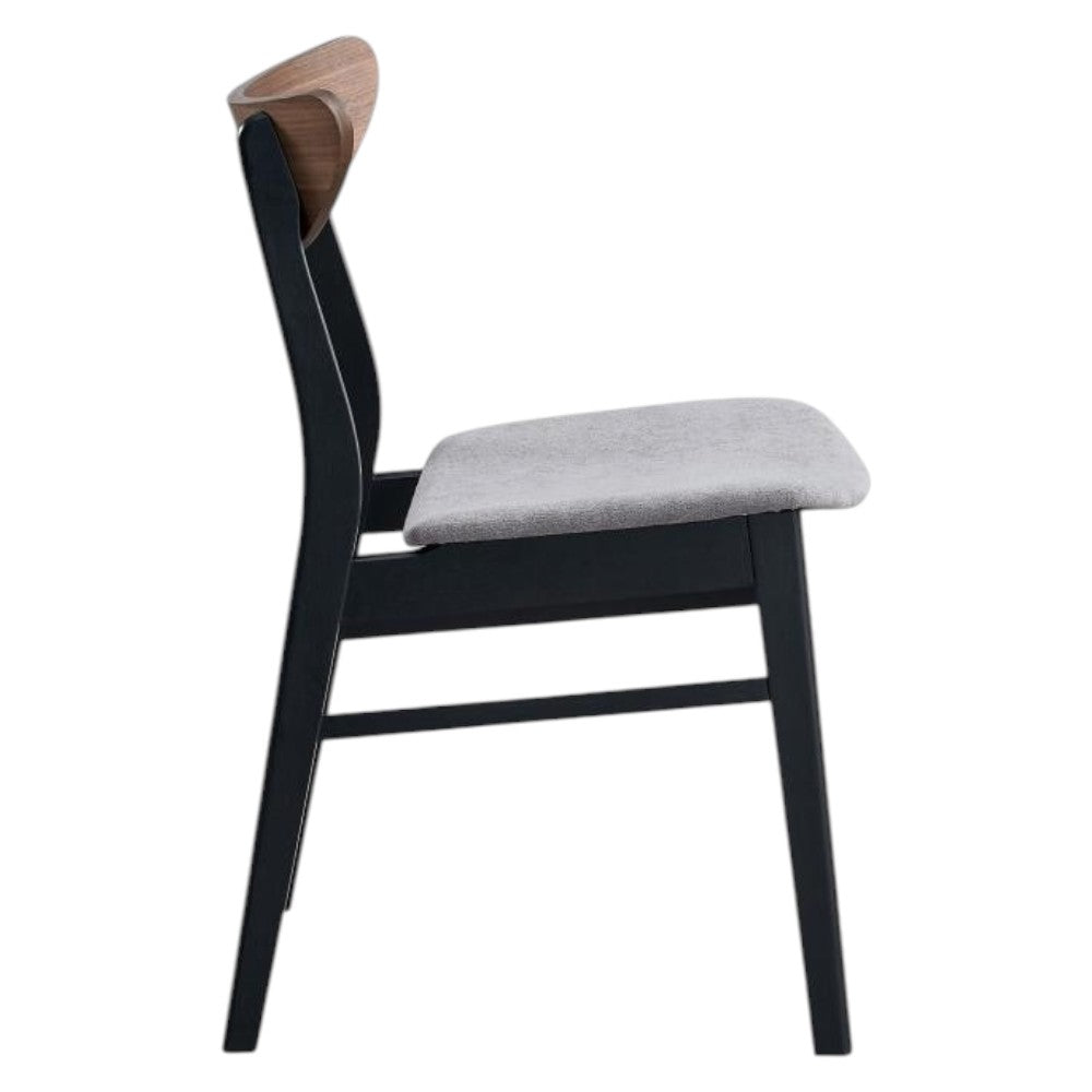Transitional Wood Frame Side Chairs