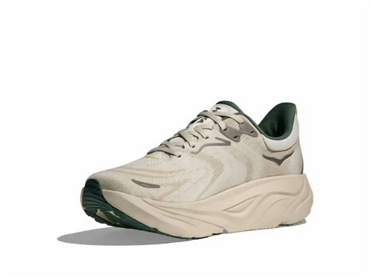 Men's Arahi 8 Running Shoes In Truffle Salt Oyster Mushroom