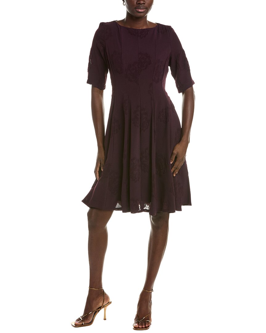 Maison Tara Short Sleeve Mini Dress