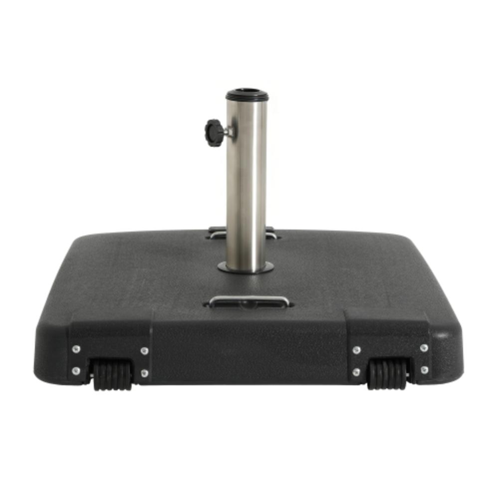 Square Outdoor Umbrella Base with Adjustable Knob