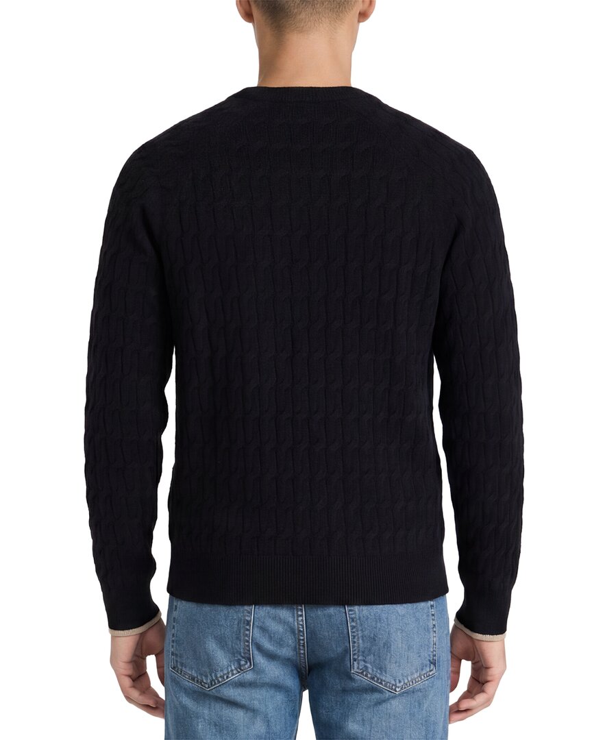 NAADAM Cable Wool & Cashmere-Blend Crewneck Sweater