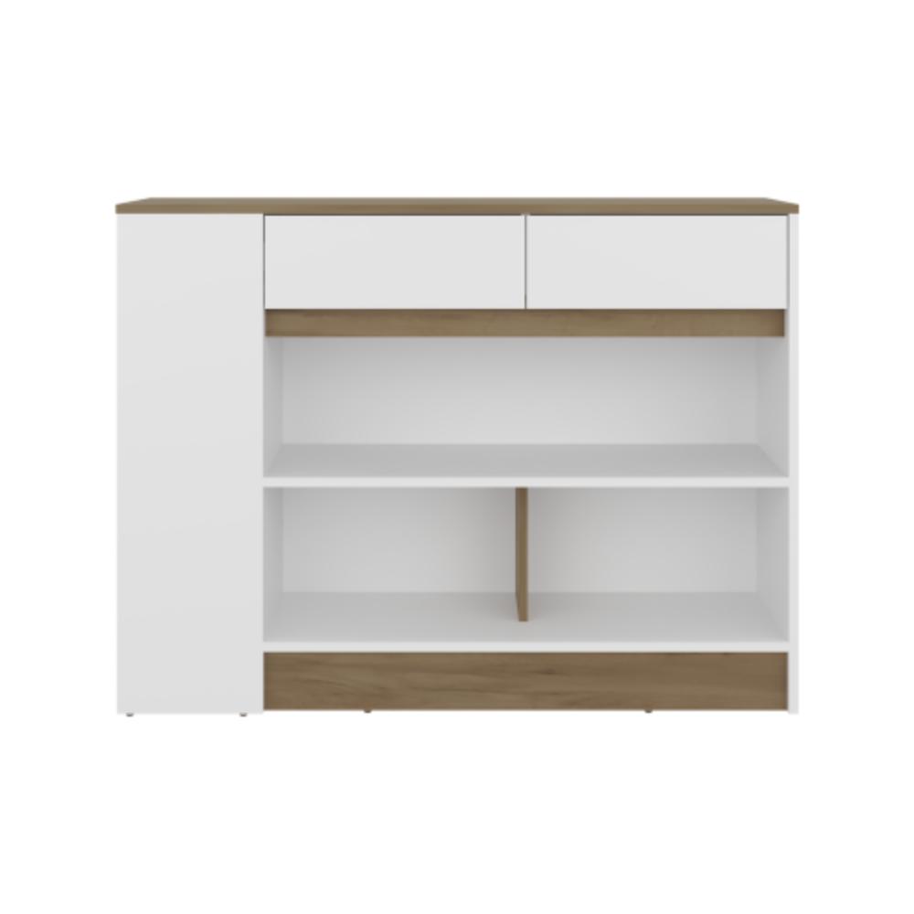 Modern Kitchen Organizer with Shelves and Compartments