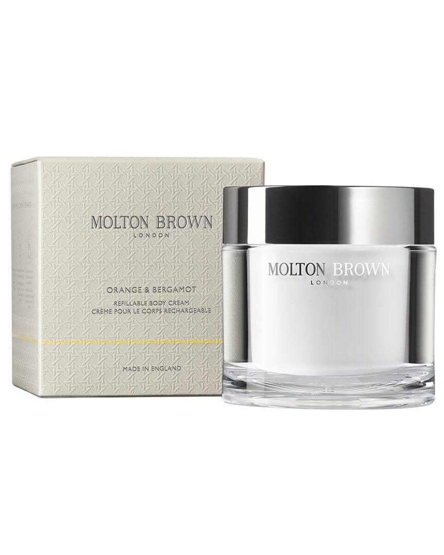 Molton Brown London Unisex 6.6oz Orange & Bergamot Refillable Body Cream