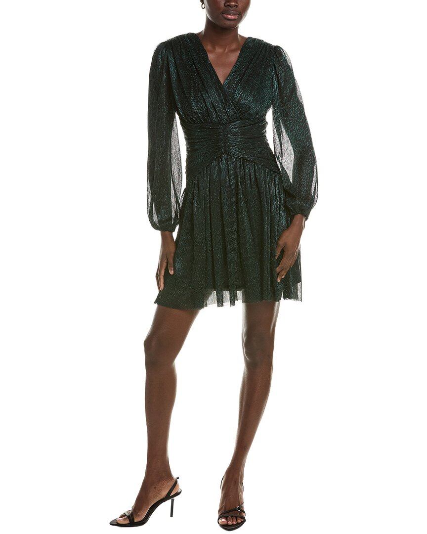 Maison Tara Long Sleeve Mini Dress