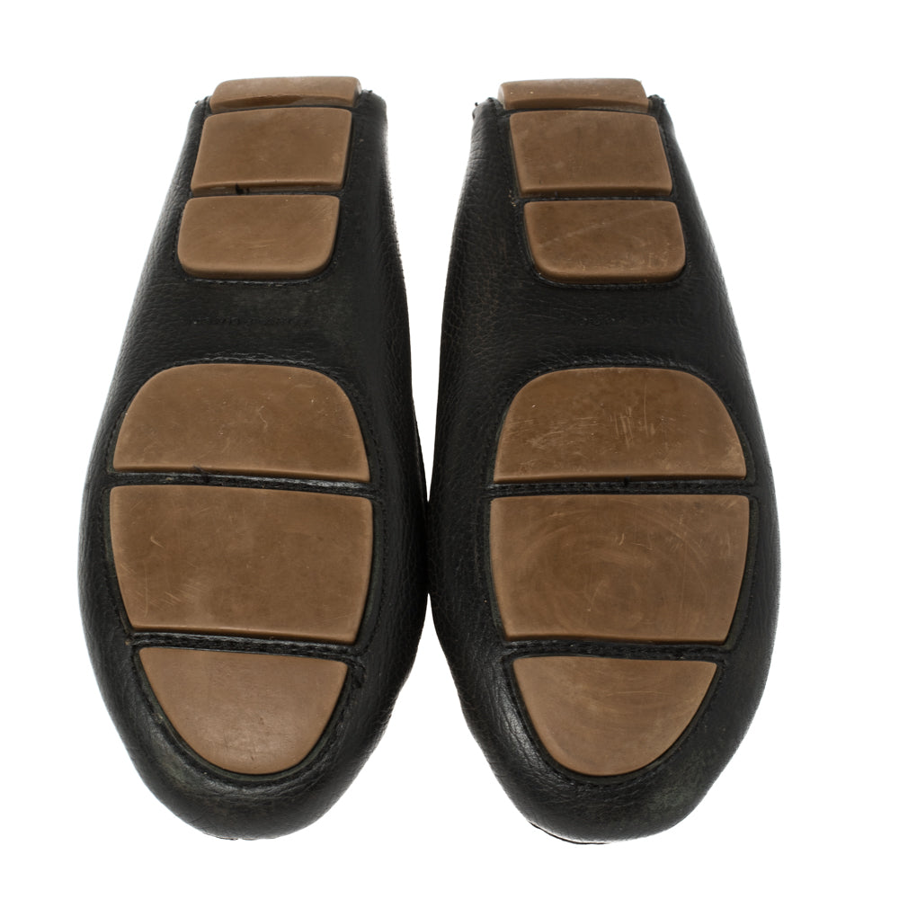 Tory Burch Size 38 Black Leather Loafers & Moccasins