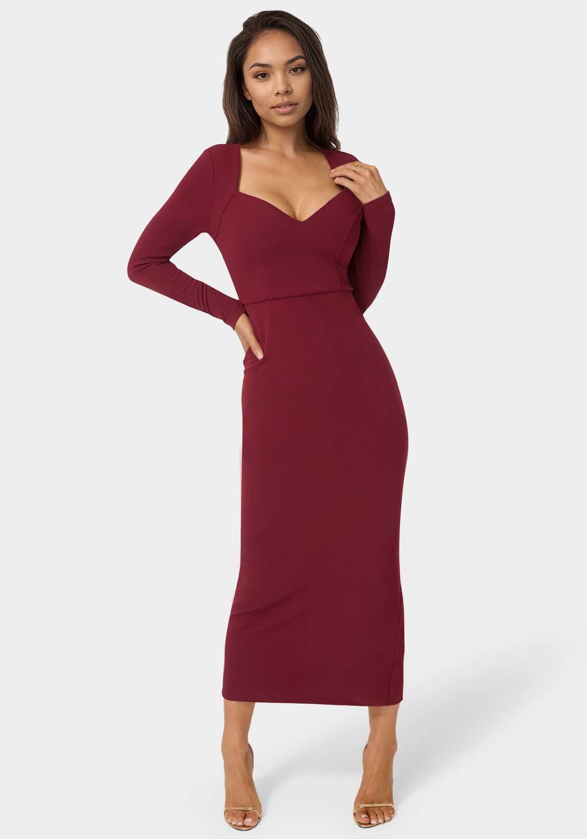 Open Back Ankle Dress