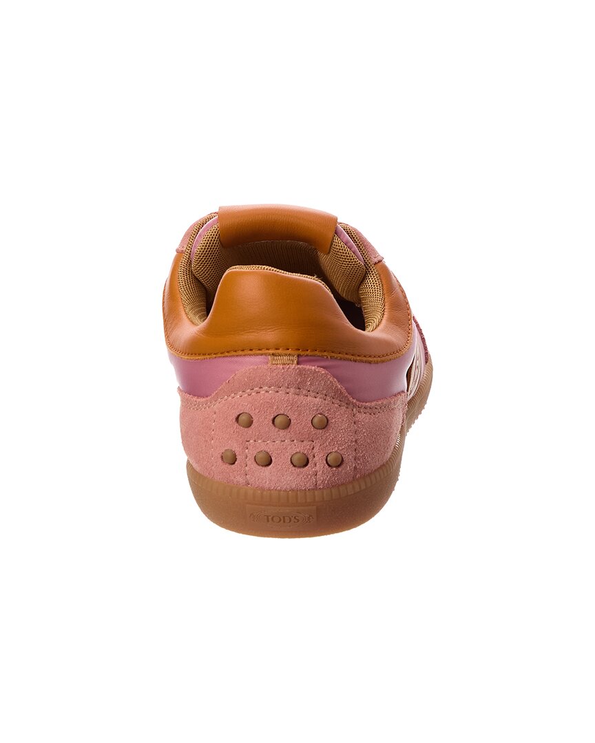 TOD’s Canvas & Leather Sneaker