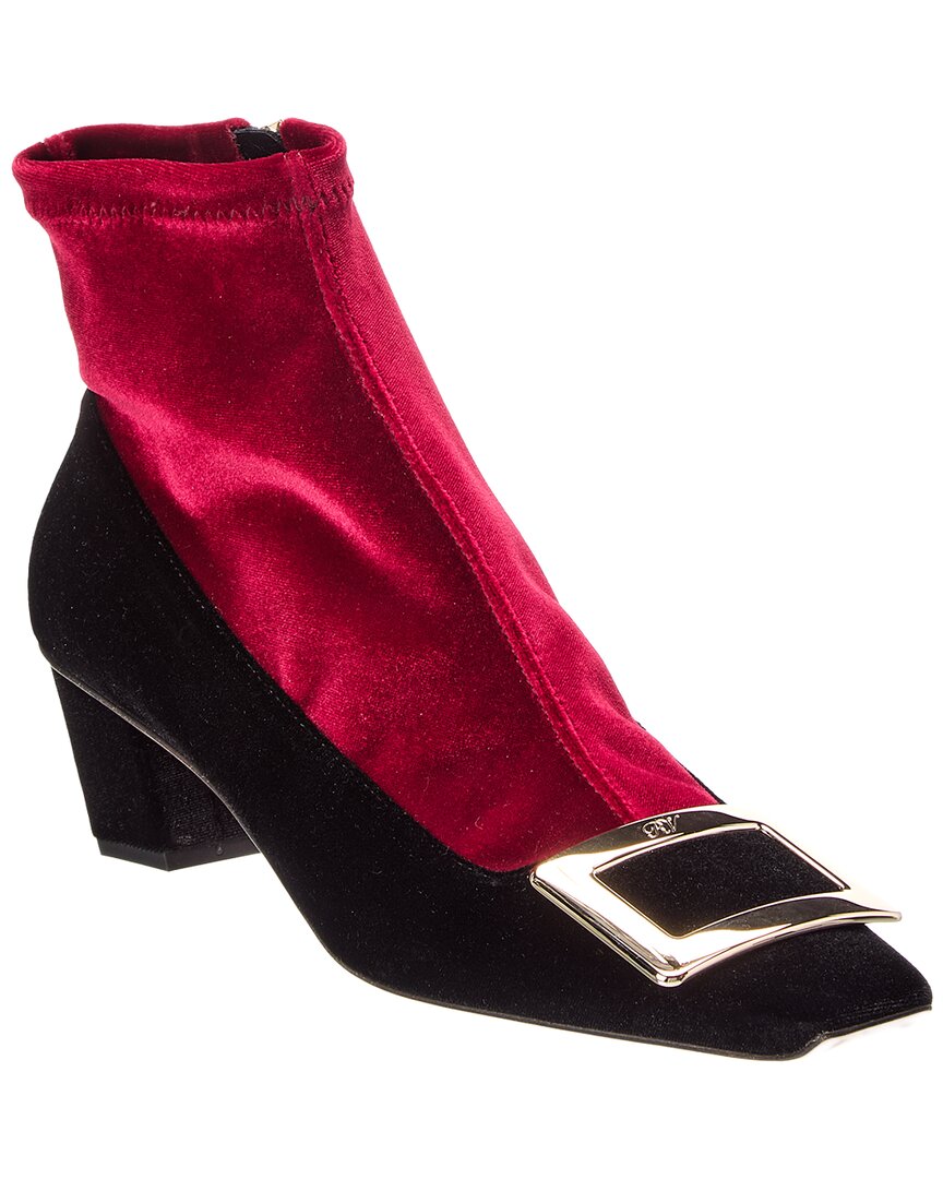Roger Vivier Velvet Boot
