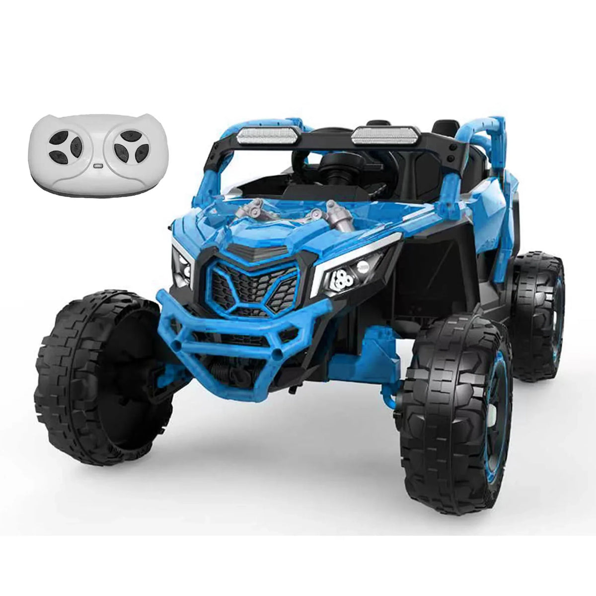 Powerful Kids Ride-On UTV with Four-Wheel Suspension and Three Speed Settings