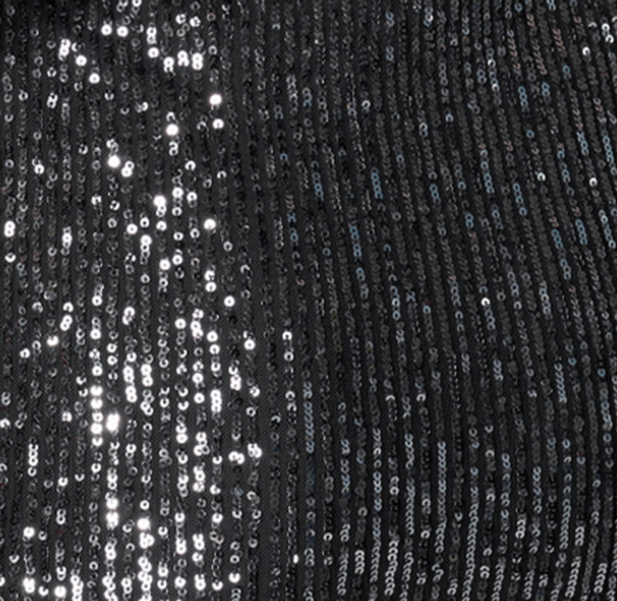Bebe Women's High Slit Sequin Dress
