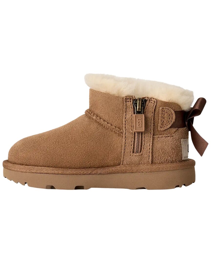 UGG Toddlers' Ultra Mini Bailey Bow Twinface Sheepskin Boot