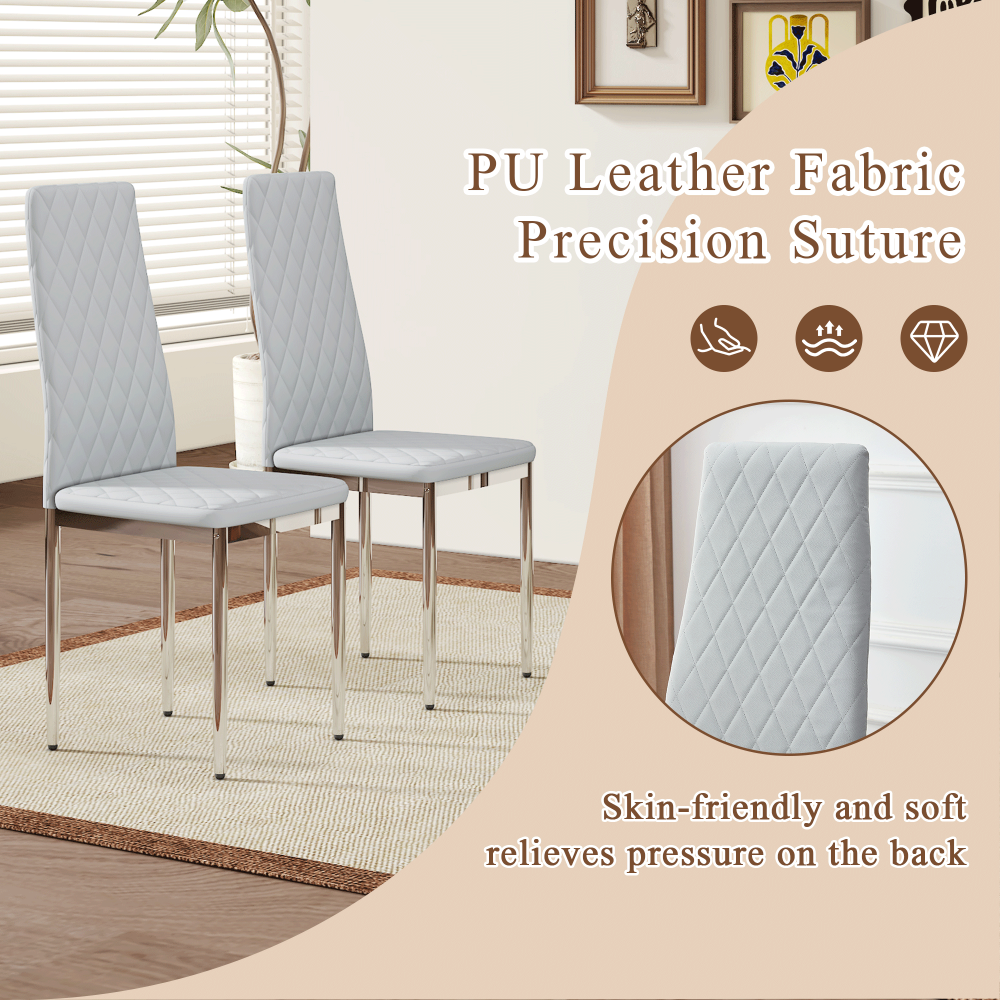 Stylish Minimalist Side Chairs