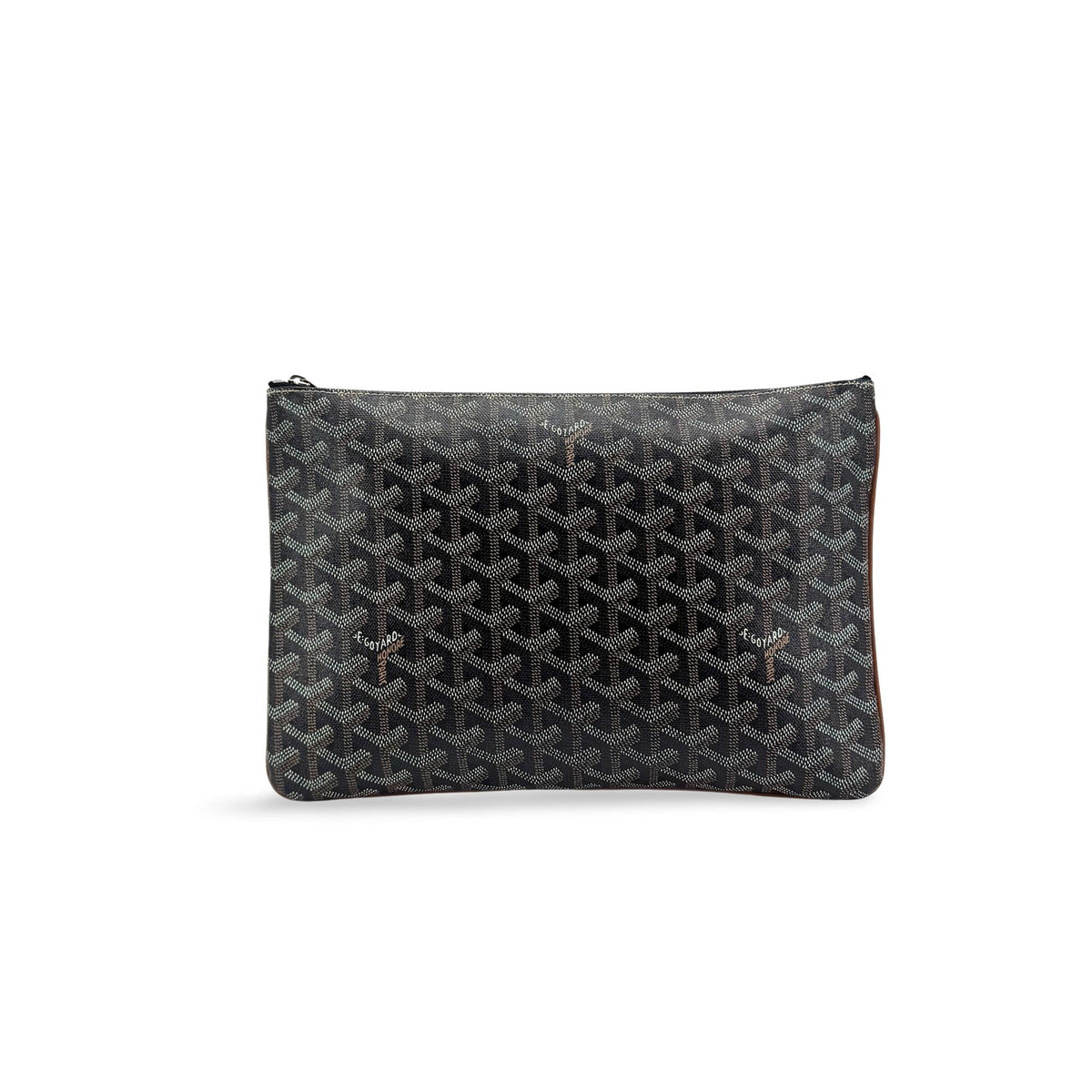 Goyard Senat Zip Coated Canvas Canvas Clutche & Pouche Bag (Pre-Owned)