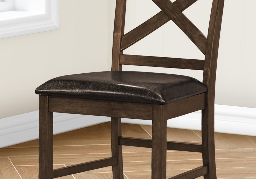 Transitional Upholstered Dining Side Chair Set