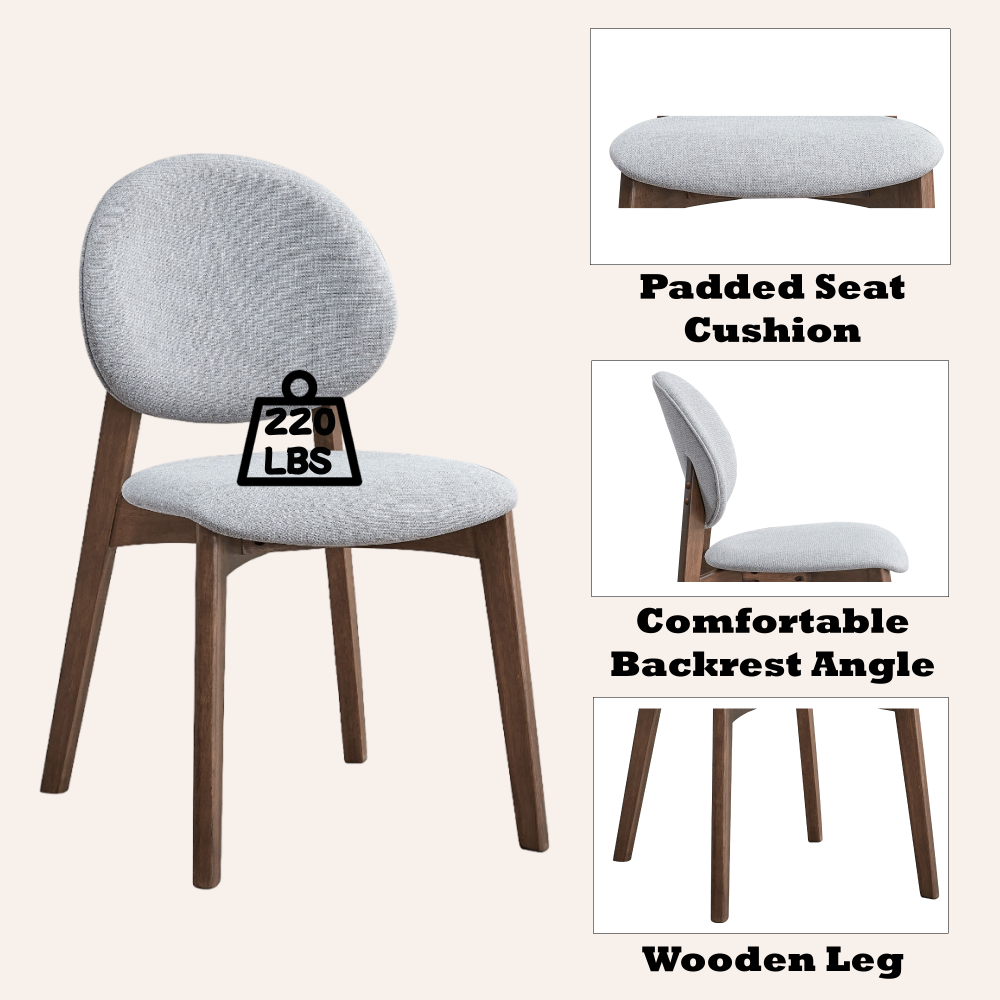 Transitional Upholstered Dining Seating