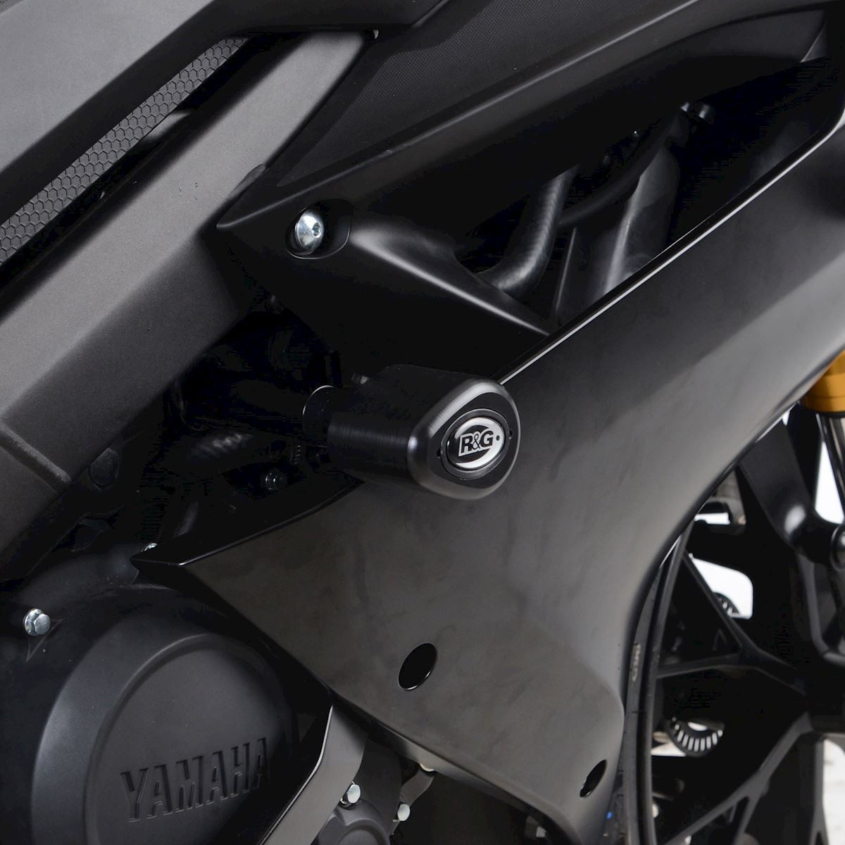 R&G Aero Style Crash Protectors for YZF-R125 ’19- (BLACK)
