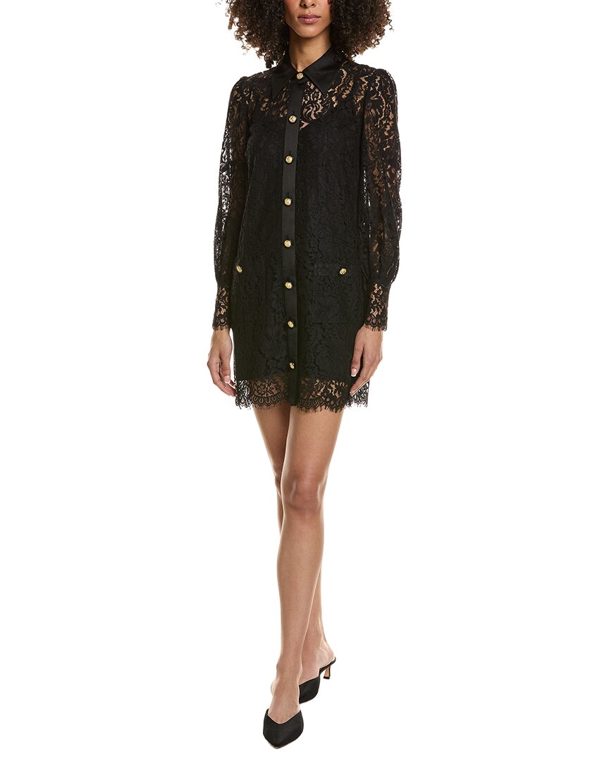 L’AGENCE Sakura Lace Shift Dress