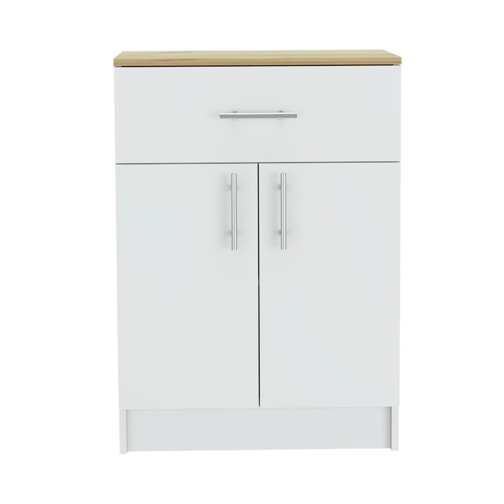 Kitchen Pantry Cabinet with Storage Drawer