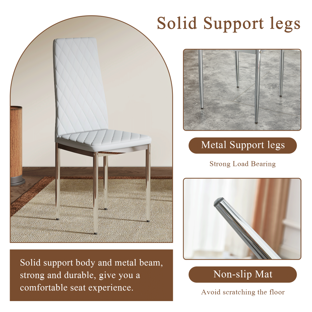 Classic Tufted Dining Chair Set