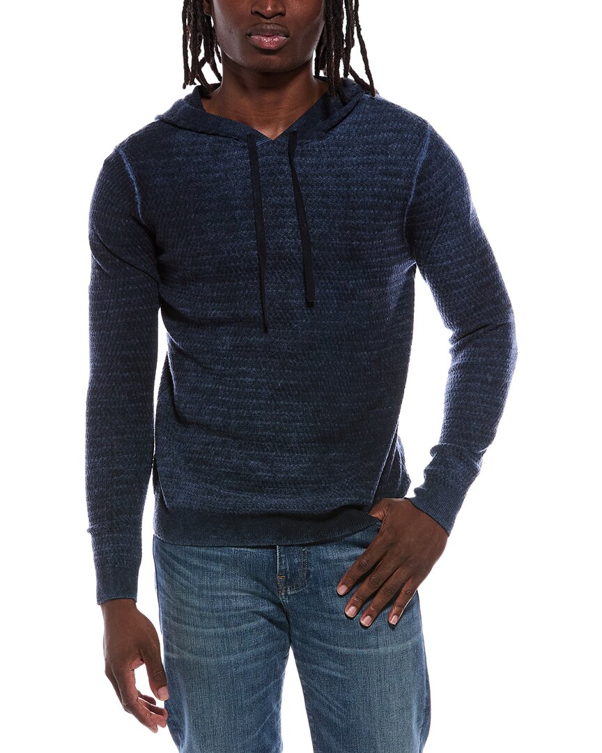 Autumn Cashmere Inked Bobble Stitch Wool & Cashmere-Blend Hoodie