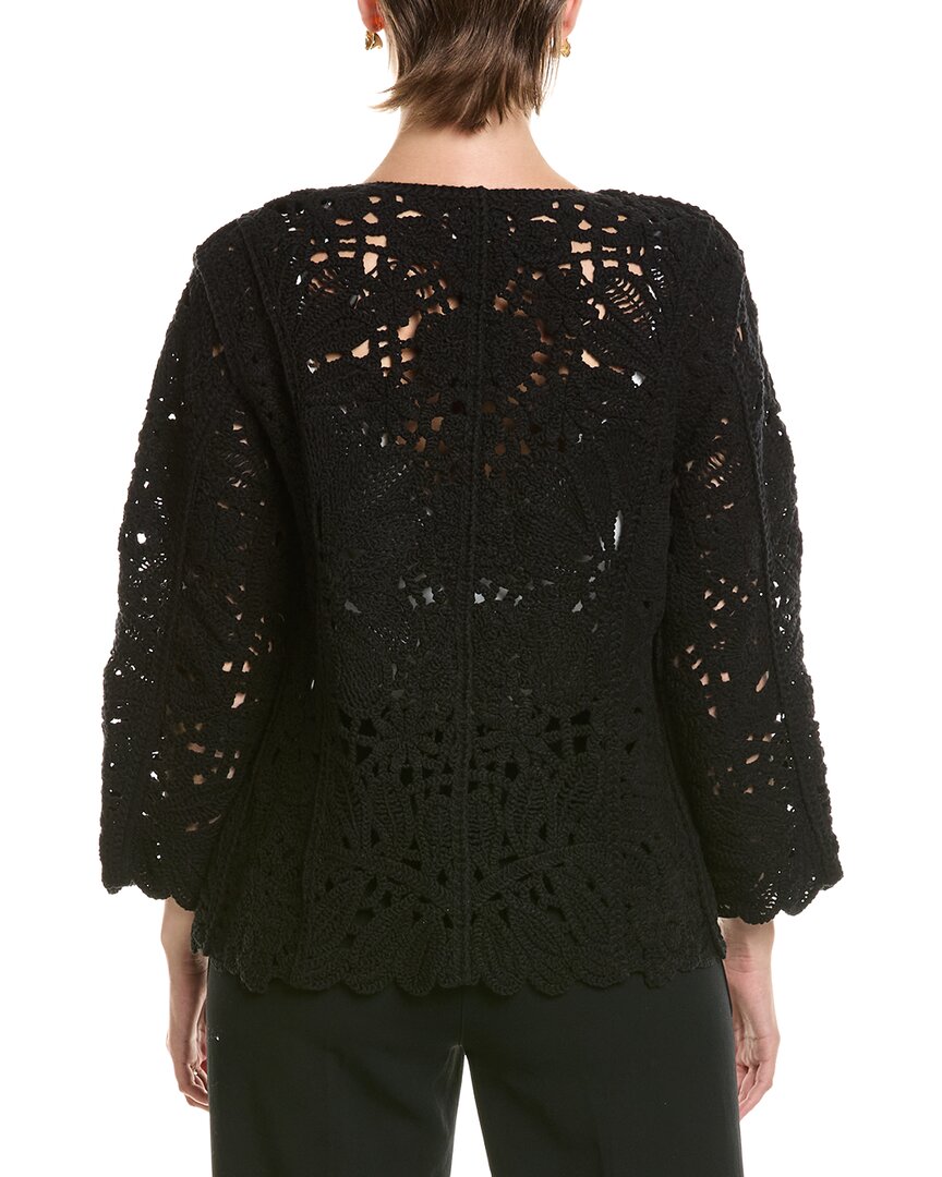 Anne Klein Floral Cardigan Jacket