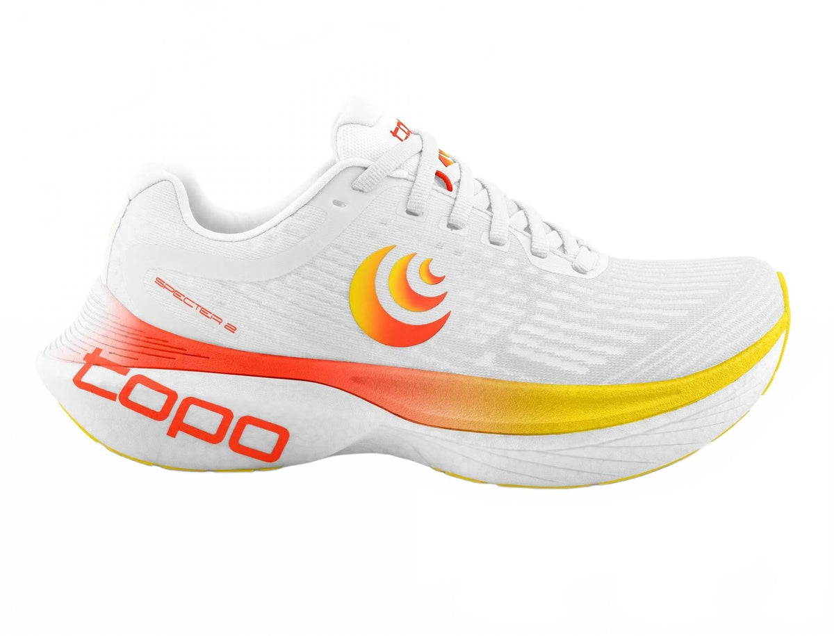 Women's Specter 2 Road Running Shoe In White/sunset