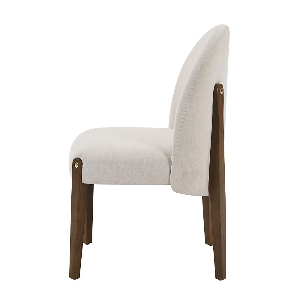 Transitional Side Chairs with Refined Upholstery and Sturdy Frames
