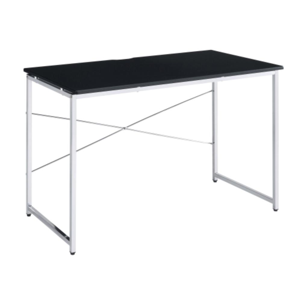 Contemporary Makeup Table with X-Shape Support