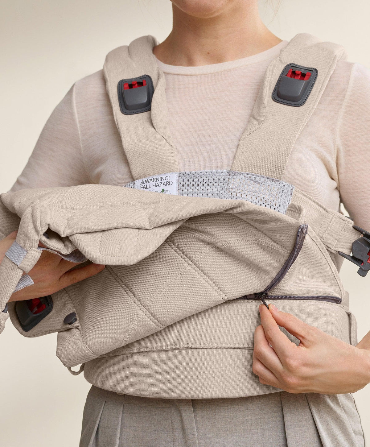 BabyBjörn Baby Carrier Harmony - Light Beige