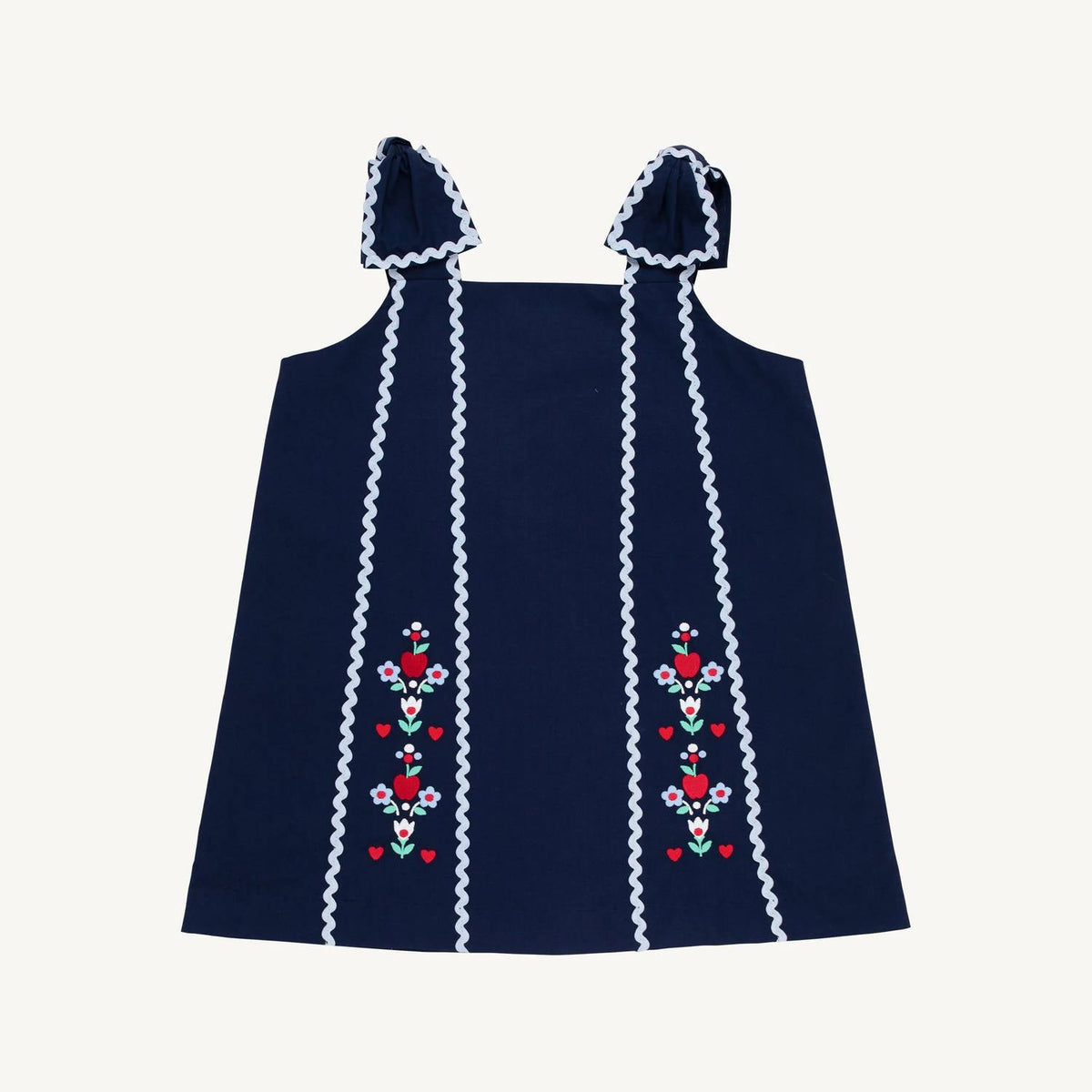 Kid's Donna Dress In Nantucket Navy